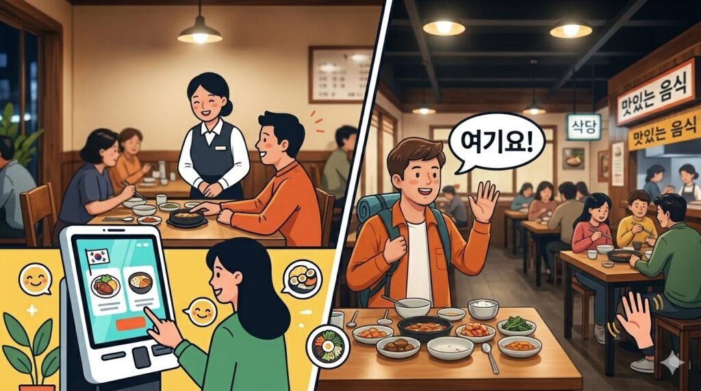 How to Order Like a Local in Korea: Call Buttons, Kiosks, and "Yeogiyo!" unnamed (1)