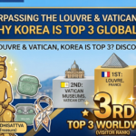National Museum of Korea Visitor Rank Top 3 Worldwide